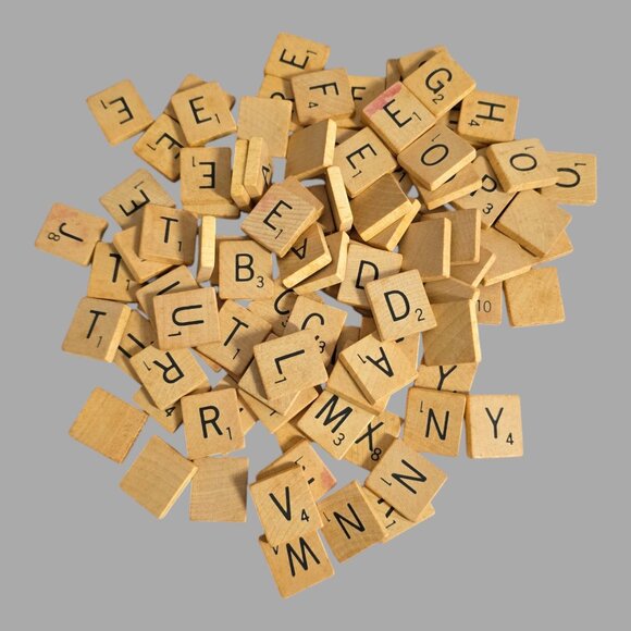 Vintage 1953 Selchow & Righter Co Scrabble Game Missing Only 1 Tile - Picture 2 of 11